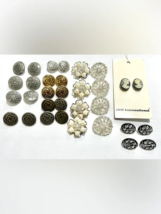 Vintage, Celtic & Rhinestone Buttons - Picture 2 of 4
